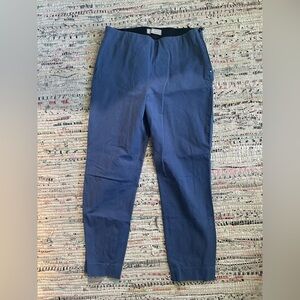 Everlane side zip cotton stretch work pant